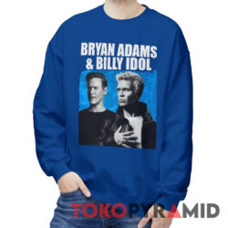 Rare Vintage Bryan Adams Billy Idol Sweatshirt