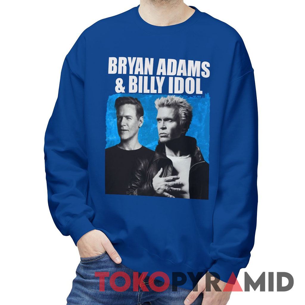 Rare Vintage Bryan Adams Billy Idol Sweatshirt Rare Vintage Bryan Adams Billy Idol Sweatshirt