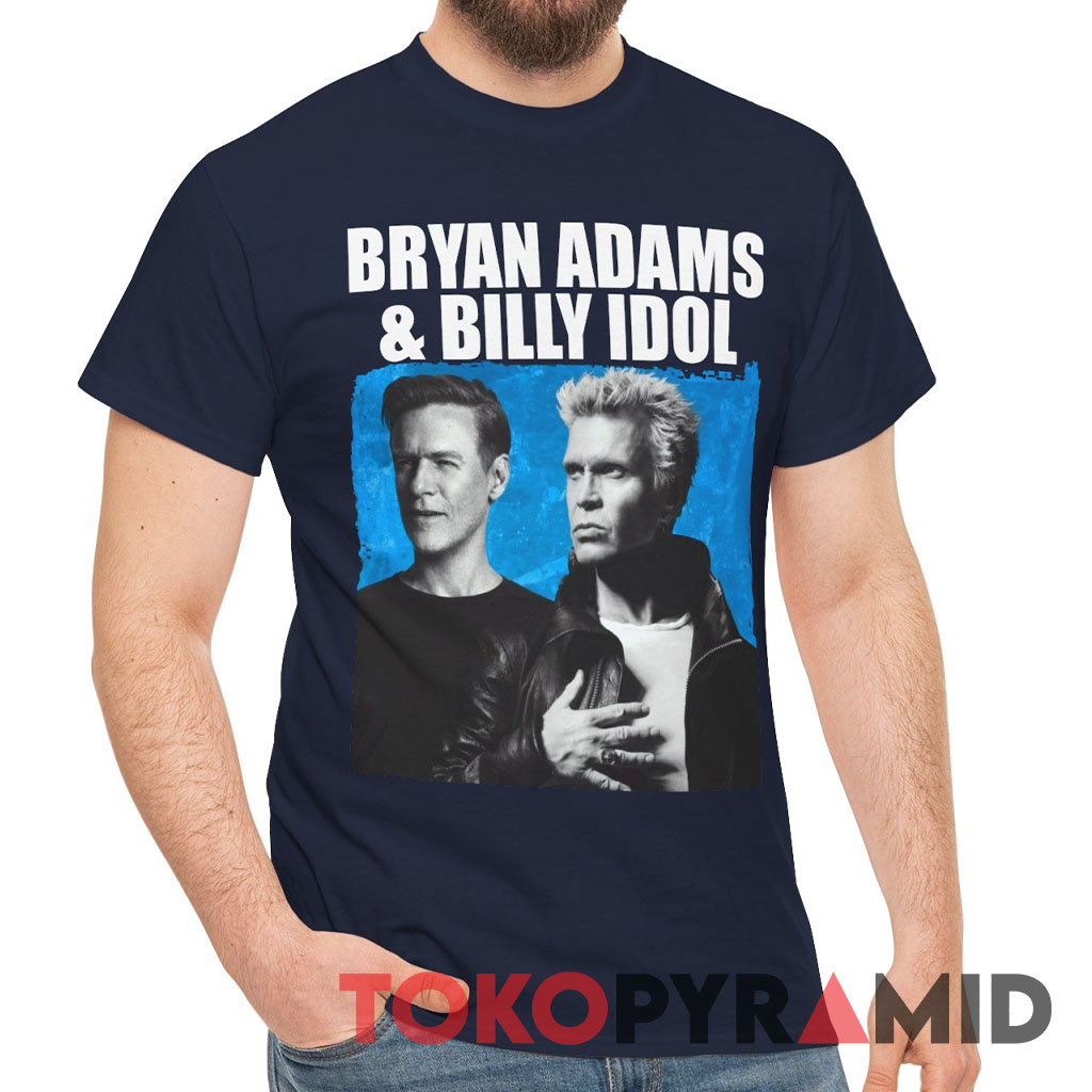 Rare Vintage Bryan Adams Billy Idol Tee Rare Vintage Bryan Adams Billy Idol Tee