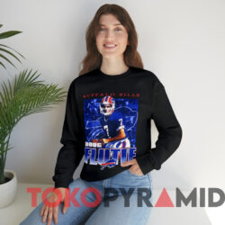Rare Vintage Buffalo Bills Doug Flutie T-shirt 2 Rare Vintage Buffalo Bills Doug Flutie T shirt Black Sweatshirt