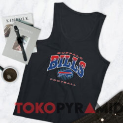 Rare Vintage Buffalo Bills Nfl Football T shirt Black TankTop