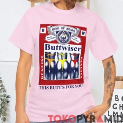 Rare Vintage Buttwiser King Of Rears Shirt