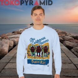 Rare Vintage California Raisins Soakin Rays Shirt 2 Rare Vintage California Raisins Soakin Rays