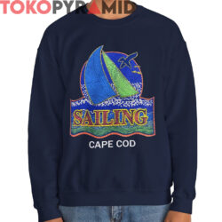 Rare Vintage Cape Cod Sailing Boat Shirt Print Graphic 2 Rare Vintage Cape Cod Sailing Boat Shirt Print Graphic