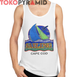 Rare Vintage Cape Cod Sailing Boat Shirt Print Graphic 4 Rare Vintage Cape Cod Sailing Boat Shirt Print Graphic