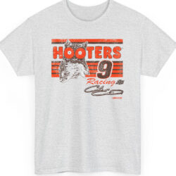 Rare Vintage Chase Elliott 9 Hooters Nascar T-shirt