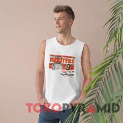 Rare Vintage Chase Elliott 9 Hooters Nascar T-shirt 4 Rare Vintage Chase Elliott 9 Hooters Nascar T shirt White Tank Top