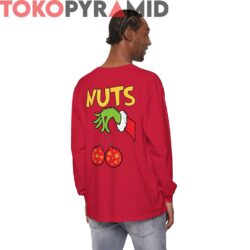 Rare Vintage Chest Nuts Grinch Christmas 2 Sided