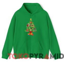 Rare Vintage Christmas Tree The Grinch Santa Sweatshirrt 2 Rare Vintage Christmas Tree The Grinch Santa Sweater GoGreen Hoodie