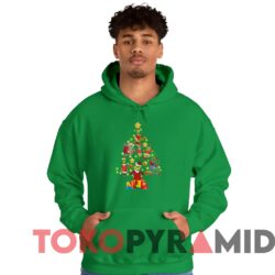 Rare Vintage Christmas Tree The Grinch Santa Sweatshirrt 3 Rare Vintage Christmas Tree The Grinch Santa Sweater Man GoGreen Hoodie