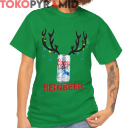 Rare Vintage Coors Light Reinbeer Christmas Shirt
