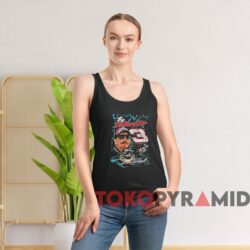 Rare Vintage Dale Earnhardt 3 Nascar The Intimidator T shirt Black Tank Top