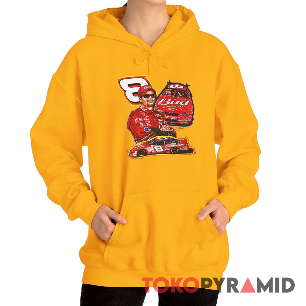 Rare Vintage Dale Earnhardt Jr 8 Nascar Budweiser Hoodie Rare Vintage Dale Earnhardt Jr 8 Nascar Budweiser Hoodie
