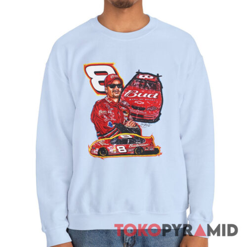 Rare Vintage Dale Earnhardt Jr 8 Nascar Budweiser Sweatshirt Rare Vintage Dale Earnhardt Jr 8 Nascar Budweiser Sweatshirt
