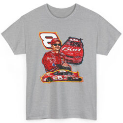 Rare Vintage Dale Earnhardt Jr. 8 Nascar Budweiser T-shirt