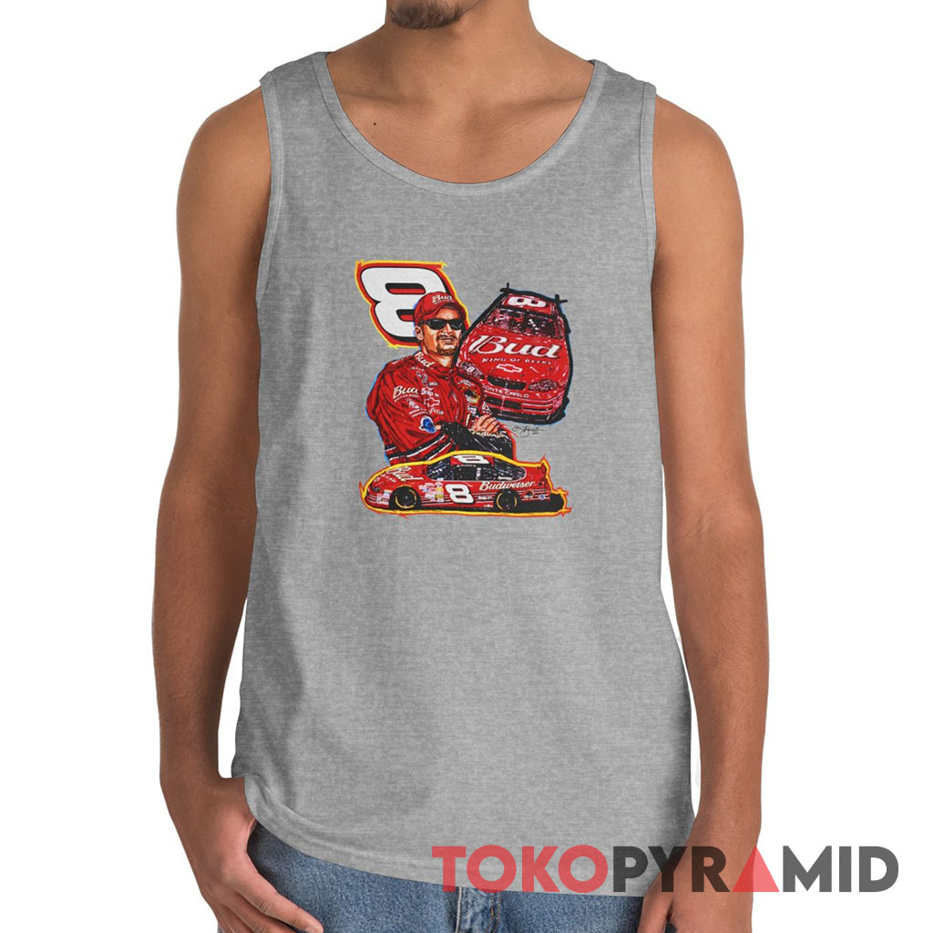 Rare Vintage Dale Earnhardt Jr 8 Nascar Budweiser Tank Top Rare Vintage Dale Earnhardt Jr 8 Nascar Budweiser Tank Top
