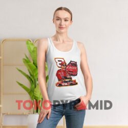 Rare Vintage Dale Earnhardt Jr. 8 Nascar Budweiser T-shirt 2 Rare Vintage Dale Earnhardt Jr. 8 Nascar Budweiser White Tank Top