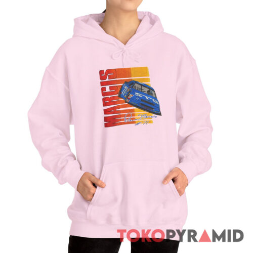 Rare Vintage Dave Marcis 71 Nascar Racing Hoodie