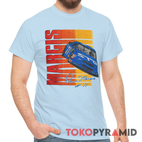 Rare Vintage Dave Marcis 71 Nascar Racing Shirt