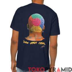 Vintage Dennis Rodman Show Your Colors 2-Sided Shirt 2 Rare Vintage Dennis Rodman Show Your Colors 2 Sided Shirt