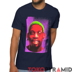 Rare Vintage Dennis Rodman Show Your Colors 2 Sided Shirt