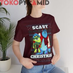 Disney Monsters Inc Mike And Sully Scary Christmas Ugly Sweatshirt 2 Rare Vintage Disney Monsters Inc Mike And Sully Scary Christmas Ugly