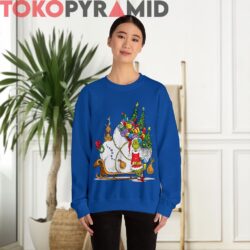 Rare Vintage Dr Seuss Grinch Sleigh Sweatshirt