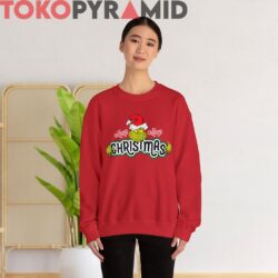 Rare Vintage Dr Seuss Grinch Mery Mery Christmas Sweatshirt