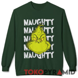 Rare Vintage Dr Seuss Naughty Grinch Shirt