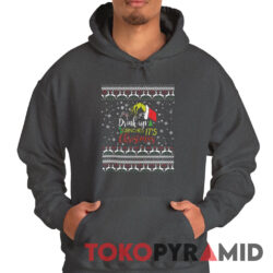 Rare Vintage Drink Up Grinches Ugly It's Christmas Hoodie