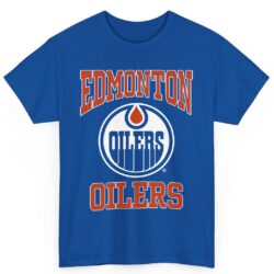 Rare Vintage Edmonton Oilers Logo Shirt