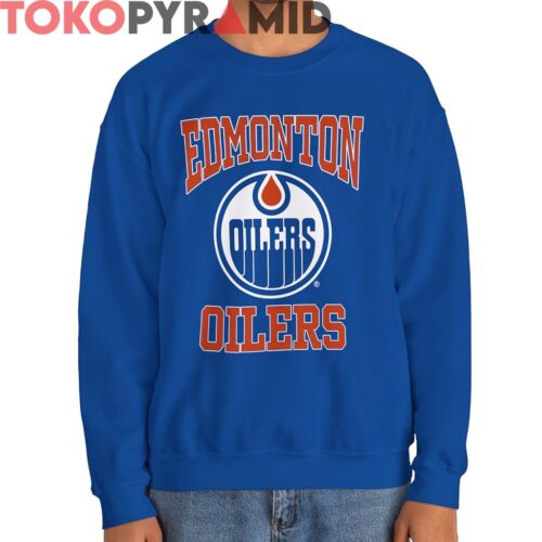 Rare Vintage Edmonton Oilers Logo Shirt