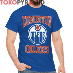 Rare Vintage Edmonton Oilers Logo Shirt