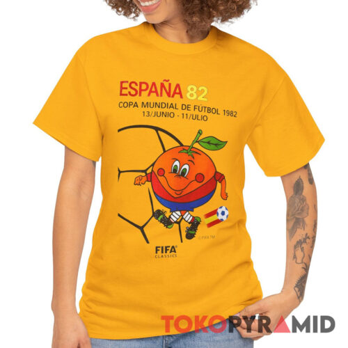 Rare Vintage Fifa World Cup 1982 Tee