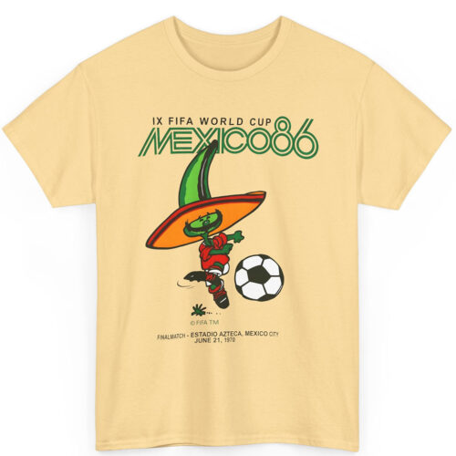 Rare Vintage Fifa World Cup 1986 Shirt