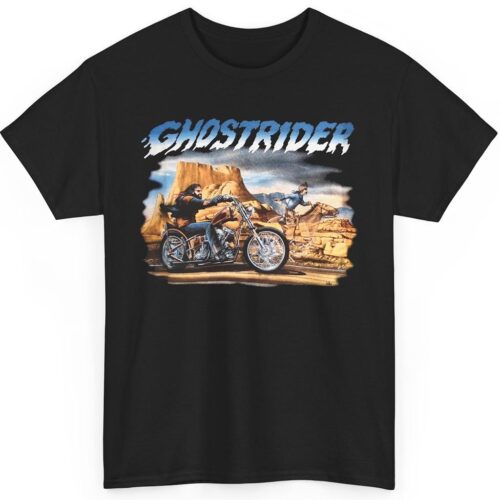 Rare Vintage Ghost Rider David Mann Shirt Rare Vintage Ghost Rider David Mann Shirt