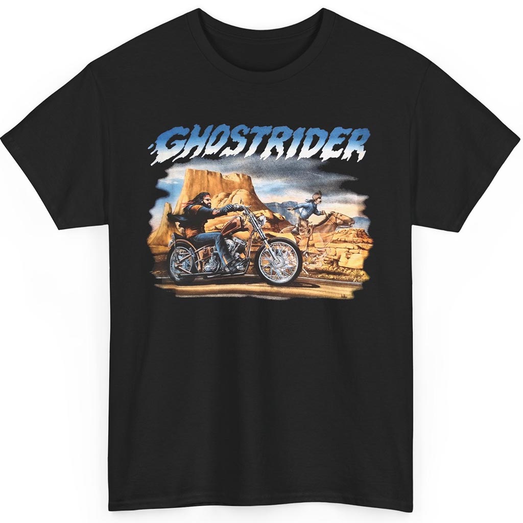 Rare Vintage Ghost Rider David Mann Shirt Rare Vintage Ghost Rider David Mann Shirt