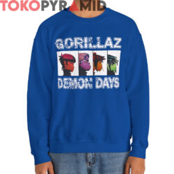 Rare Vintage Gorillaz Demon Days Shirt 3 Rare Vintage Gorillaz Demon Days Shirt