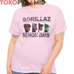 Rare Vintage Gorillaz Demon Days Shirt