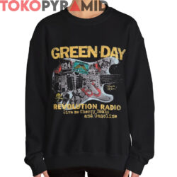 Rare Vintage Green Day Revolution Radio Guitar Shirt 3 Rare Vintage Green Day Revolution Radio Guitar Shirt