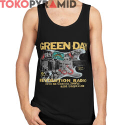 Rare Vintage Green Day Revolution Radio Guitar Shirt 4 Rare Vintage Green Day Revolution Radio Guitar Shirt