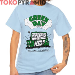 Rare Vintage Green Day Welcome To Paradise Oakland Shirt