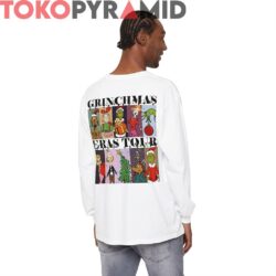 Rare Grinch Christmas Merry Grinchmas Eras Tour Shirt 2 Rare Vintage Grinch Christmas Merry Grinchmas Eras Tour 2 Sided