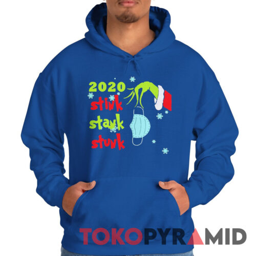 Rare Vintage Grinch Hand Holding Mask 2020 Stink Stank Stunk Hoodie Rare Vintage Grinch Hand Holding Mask 2020 Stink Stank Stunk Hoodie