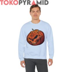 Rare Vintage Halloween Pumpkin Head Skull Shirt 4 Rare Vintage Halloween Pumpkin Head Skull Shirt