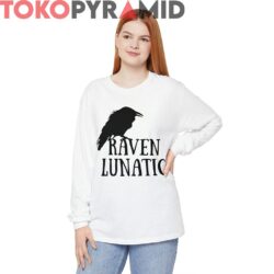 Rare Vintage Halloween Raven Lunatic Shirt 2 Rare Vintage Halloween Raven Lunatic Shirt