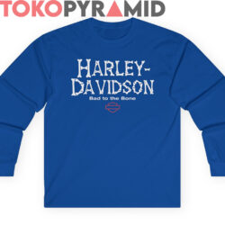 Rare Vintage Harley Davidson Bad To The Bone Shirt
