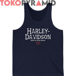 Rare Vintage Harley Davidson Bad To The Bone Shirt