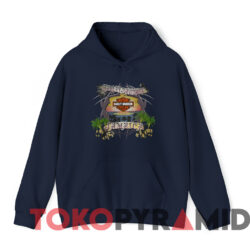 Rare Vintage Harley Davidson Jamaica T shirt Navy Hoodie