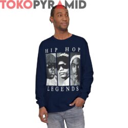 Eazy E Tupac Biggie Legends Hip Hop Men T Shirt